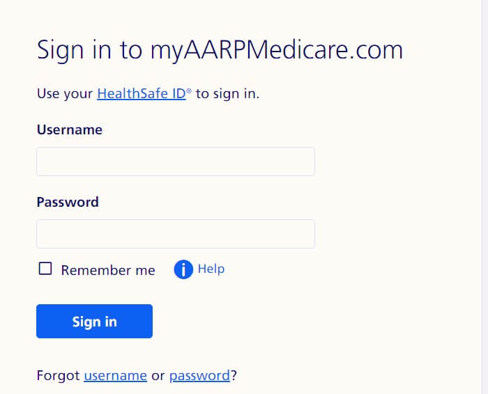 MyAARPMedicare Login